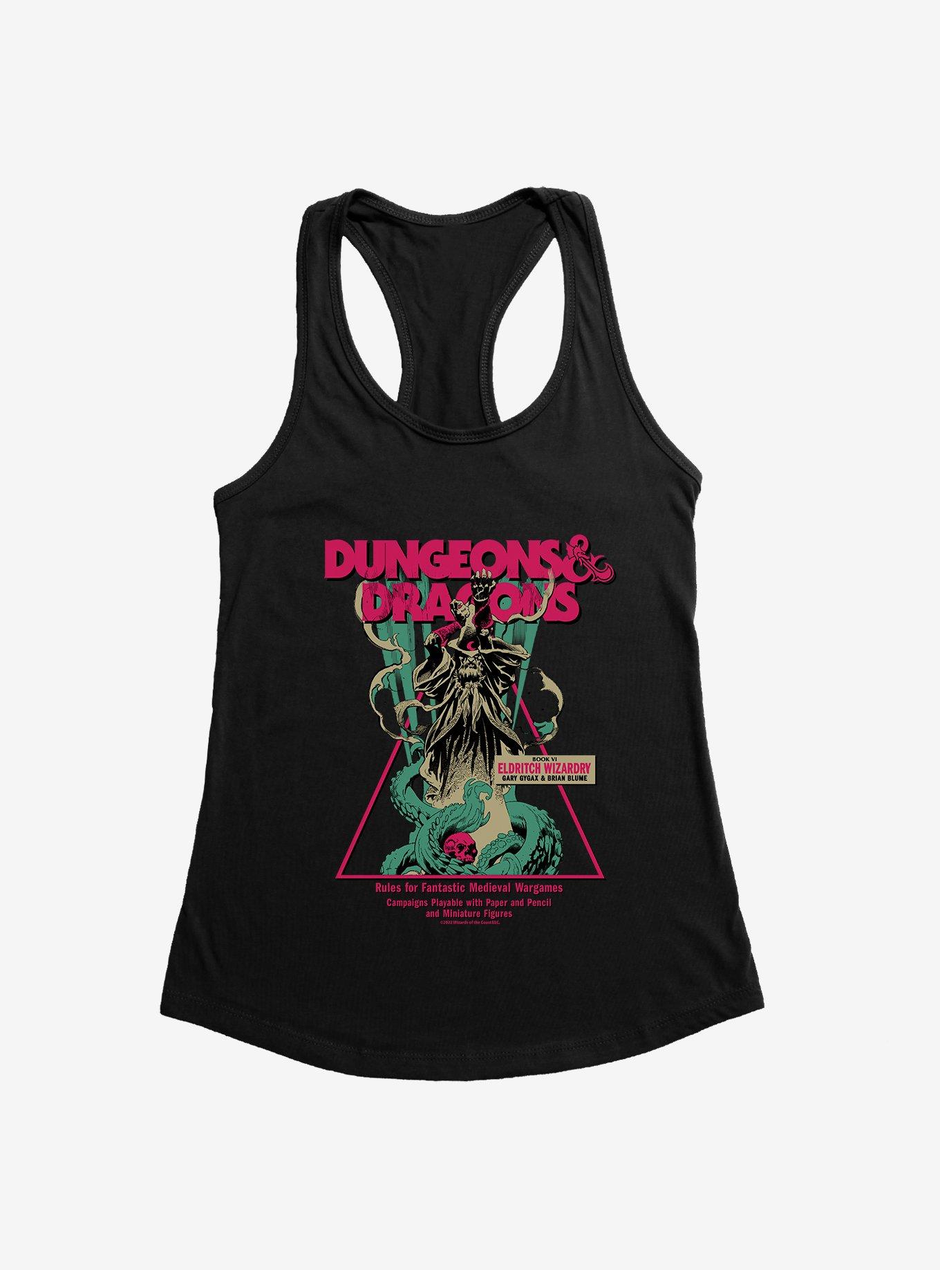 Dungeons & Dragons Book VI Eldritch Wizardry Girls Tank, BLACK, hi-res