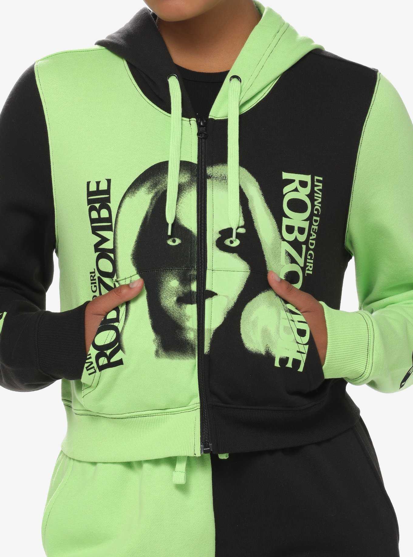 Rob Zombie Living Dead Girl Girls Crop Hoodie | Hot Topic