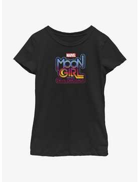 Marvel Moon Girl And Devil Dinosaur Moon Girl Logo Youth Girls T-Shirt, , hi-res