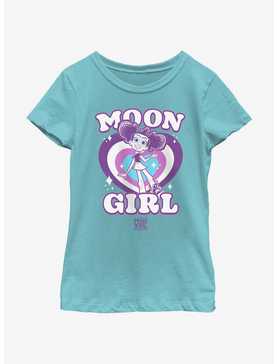 Marvel Moon Girl And Devil Dinosaur Retro Hearts Youth Girls T-Shirt, , hi-res