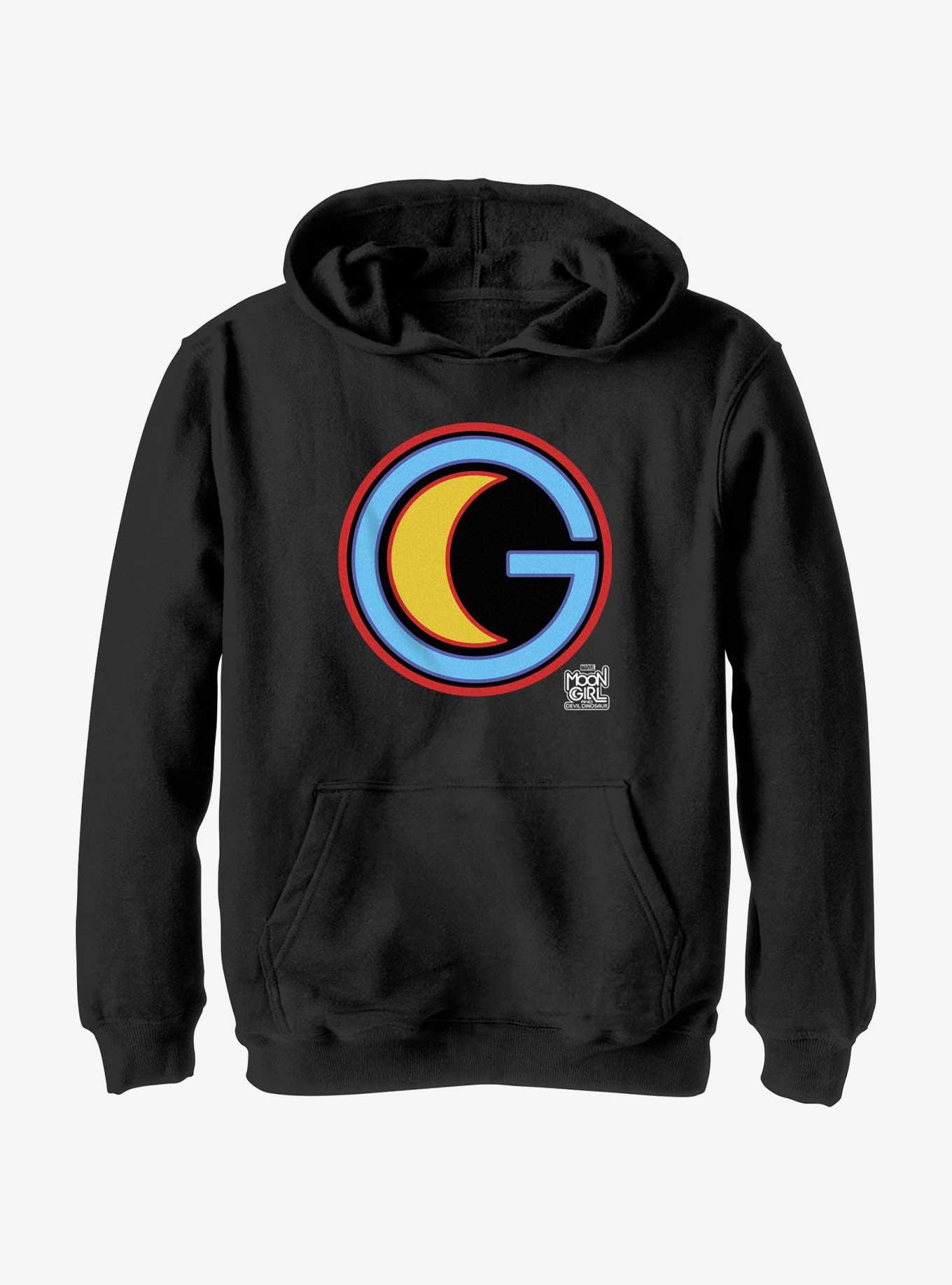 Marvel Moon Girl And Devil Dinosaur Moon Girl Icon Youth Hoodie, , hi-res