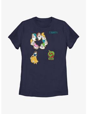 Disney Snow White And The Seven Dwarfs Classic Icons Womens T-Shirt, , hi-res