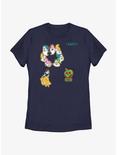 Disney Snow White And The Seven Dwarfs Classic Icons Womens T-Shirt, NAVY, hi-res