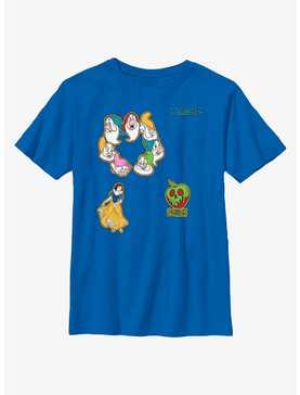 Disney Snow White And The Seven Dwarfs Classic Icons Youth T-Shirt, , hi-res