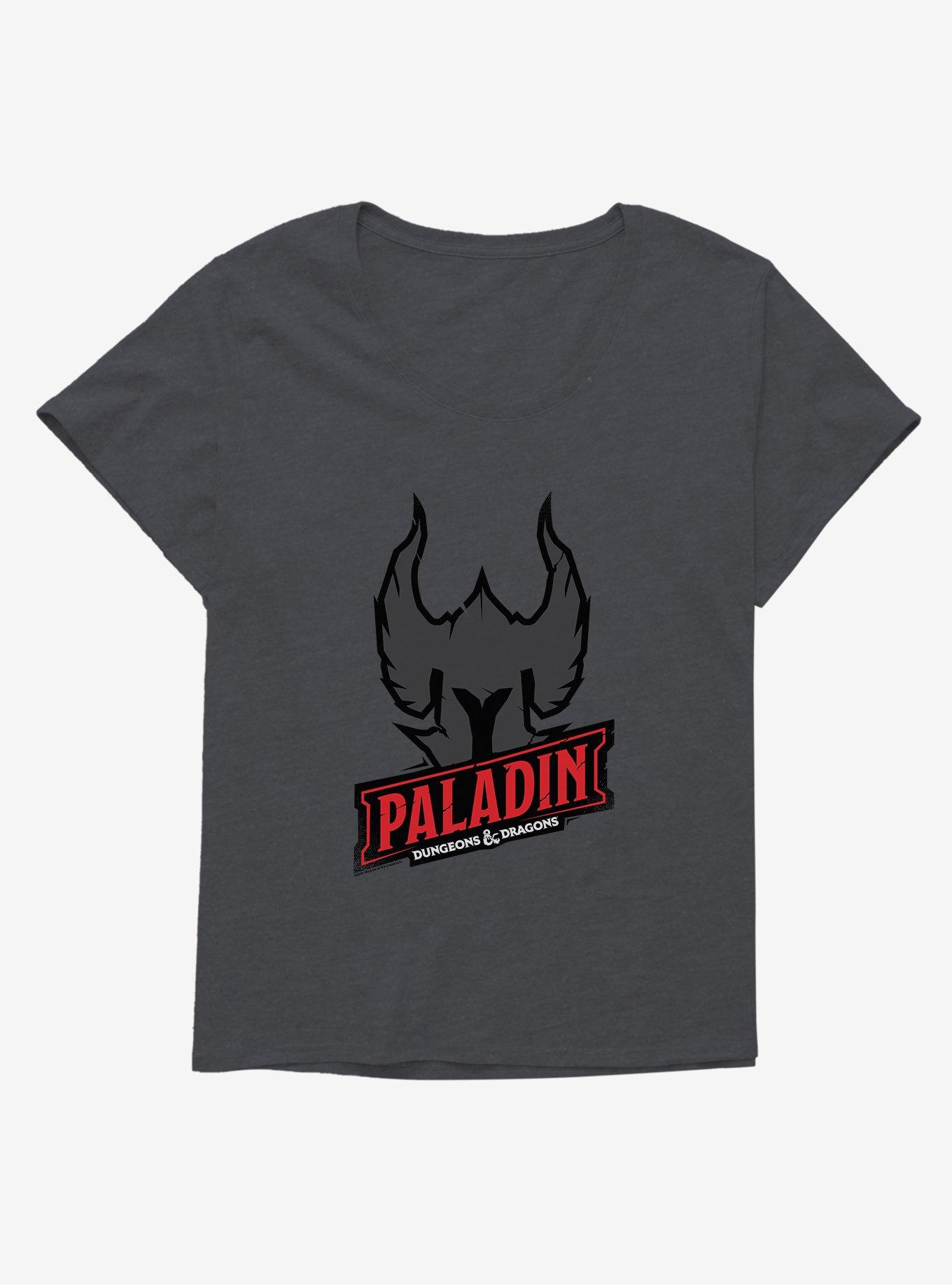 Dungeons & Dragons Paladin Badge Girls T-Shirt Plus