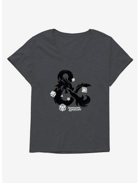 Dungeons & Dragons Dice Set Ampersand Womens T-Shirt Plus Size, , hi-res