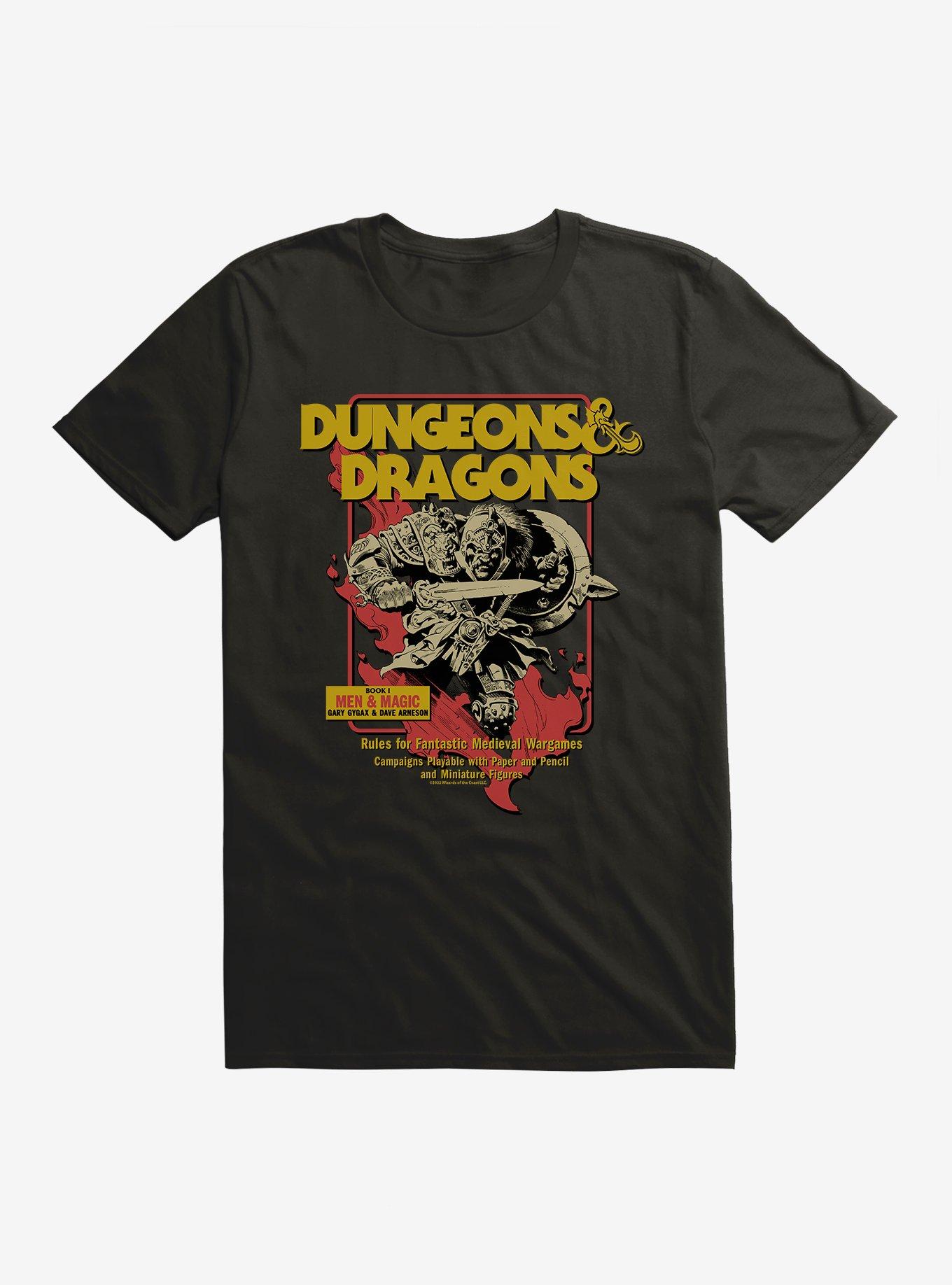 Dungeons & Dragons Book I Men & Magic T-Shirt, BLACK, hi-res