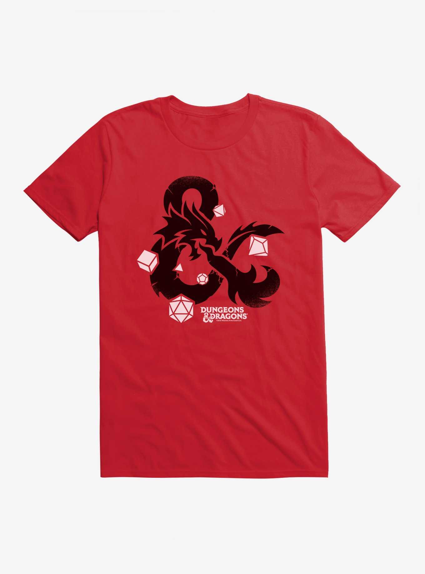 Dungeons & Dragons Dice Set Ampersand T-Shirt, , hi-res