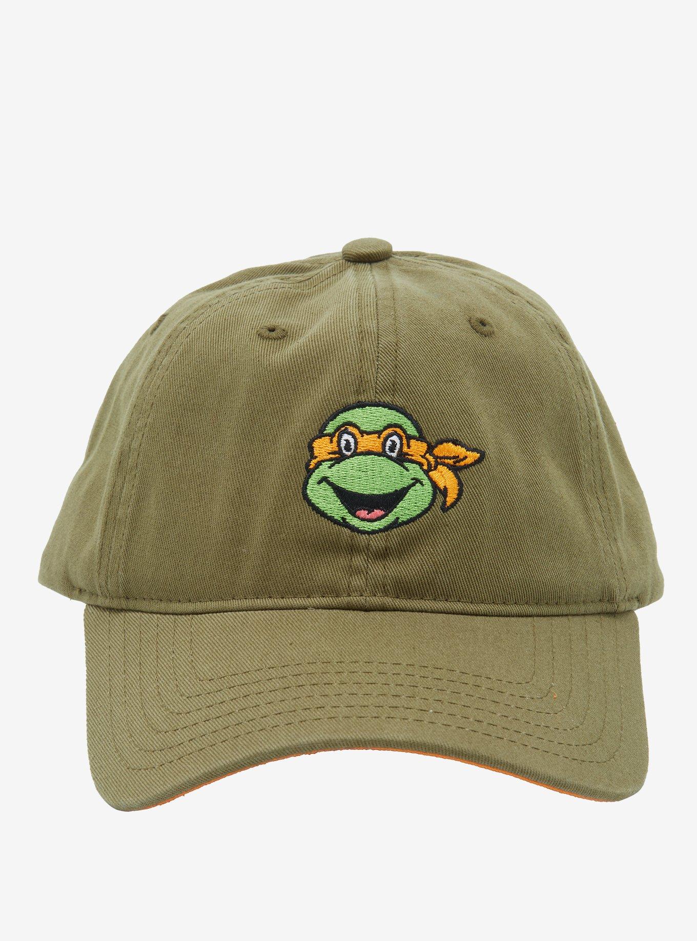 Teenage Mutant Ninja Turtles Michelangelo Embroidered Cap - BoxLunch Exclusive , , hi-res