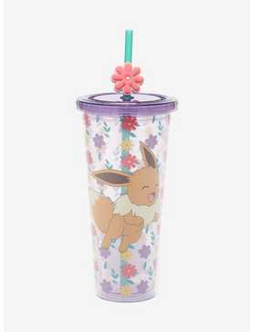Pokemon Eevee Floral Acrylic Travel Cup, , hi-res
