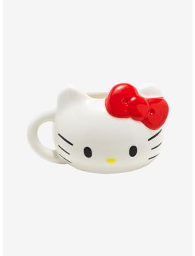 Hello Kitty Face Sculpted Mug, , hi-res