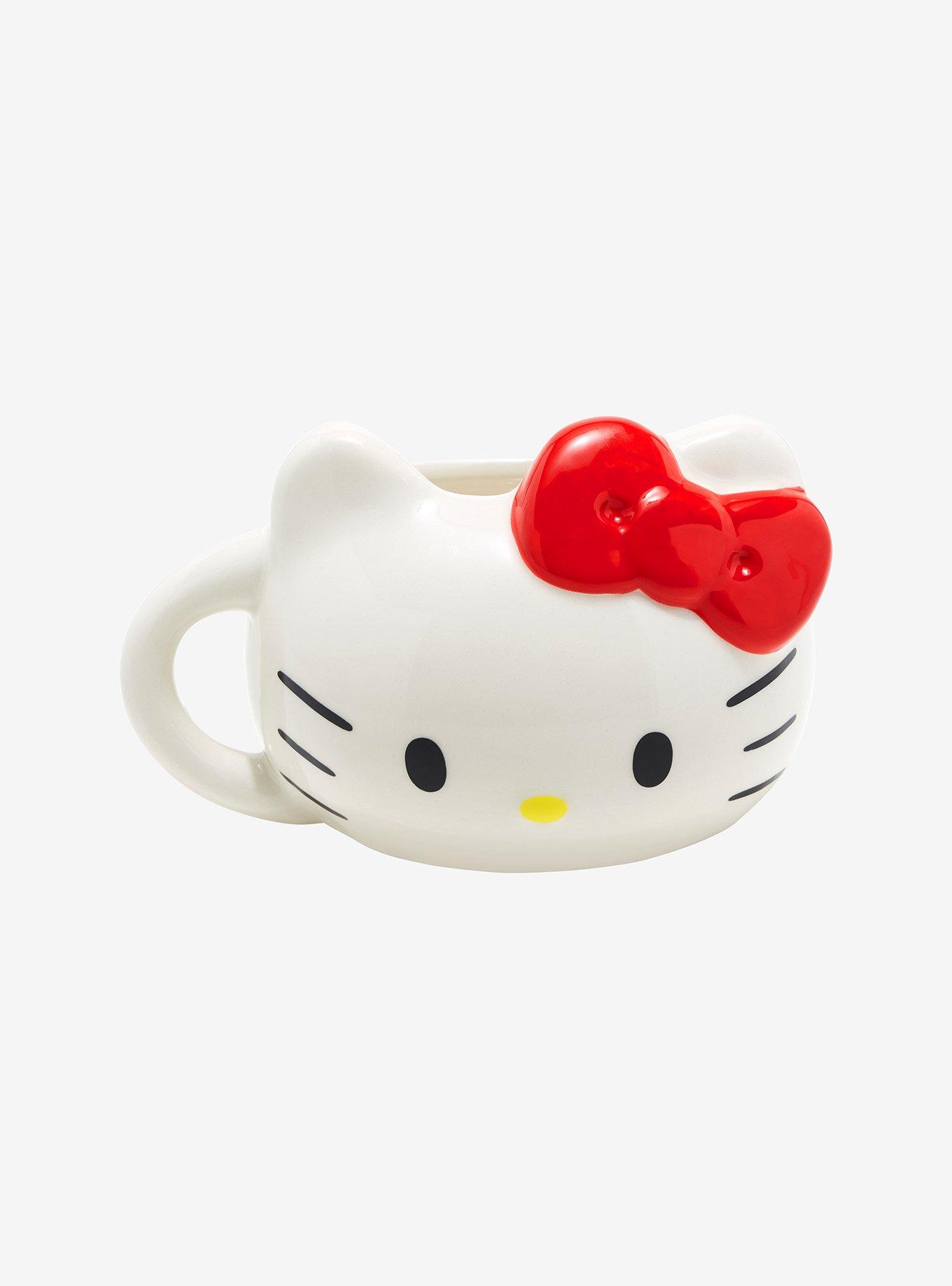 Hello Kitty Face Sculpted Mug (Pink)