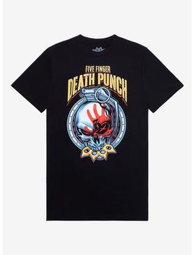 Five Finger Death Punch Skull Grenade T-Shirt, , hi-res