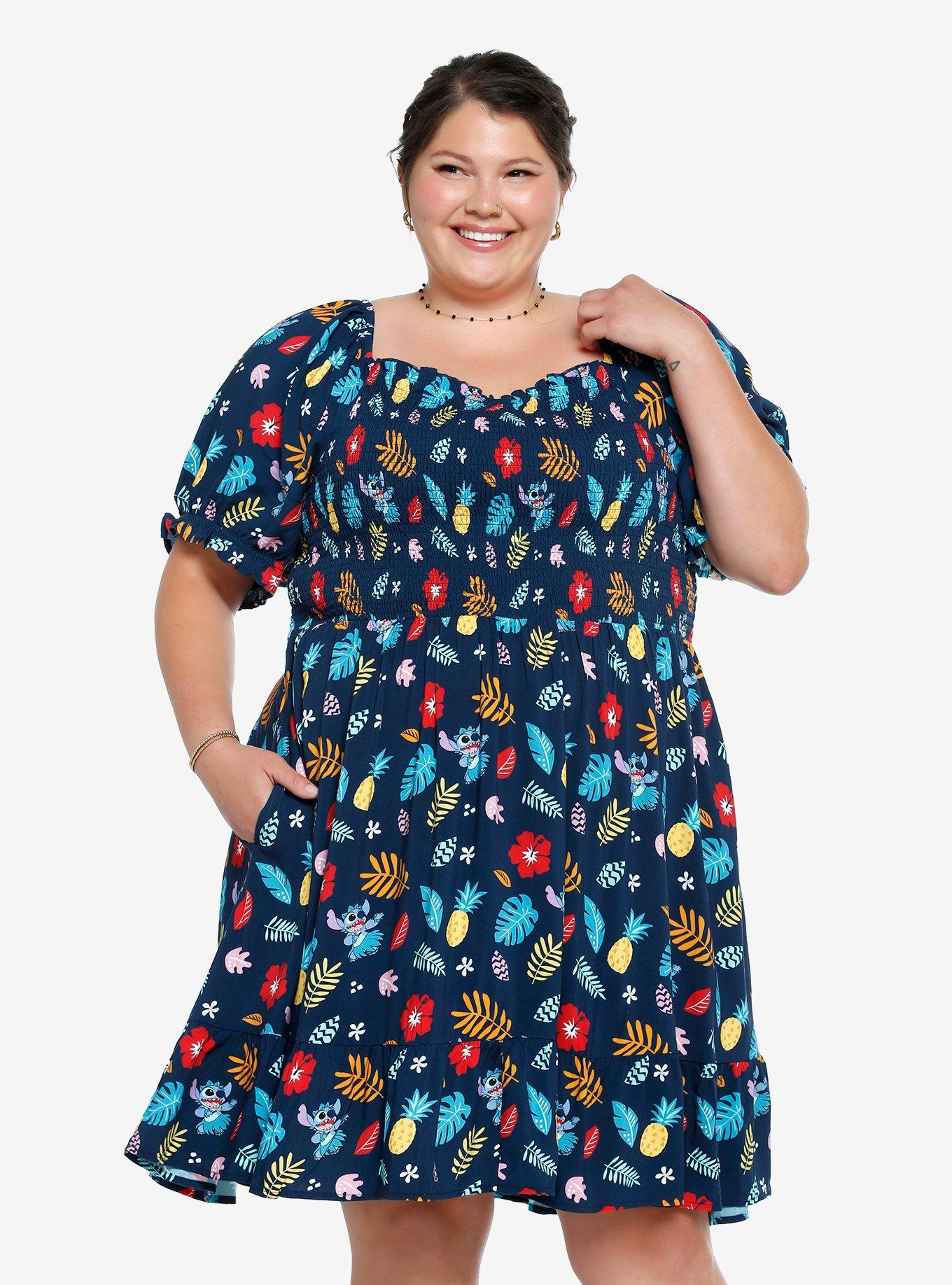 Lilo and stitch plus size dress sale