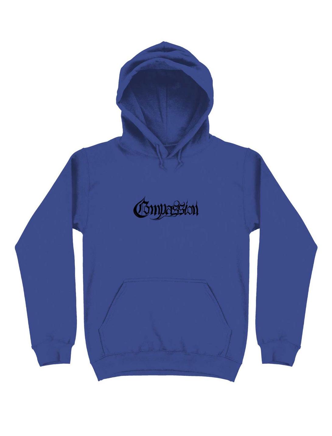 Black History Month Worst Creations Compassion Hoodie, ROYAL, hi-res