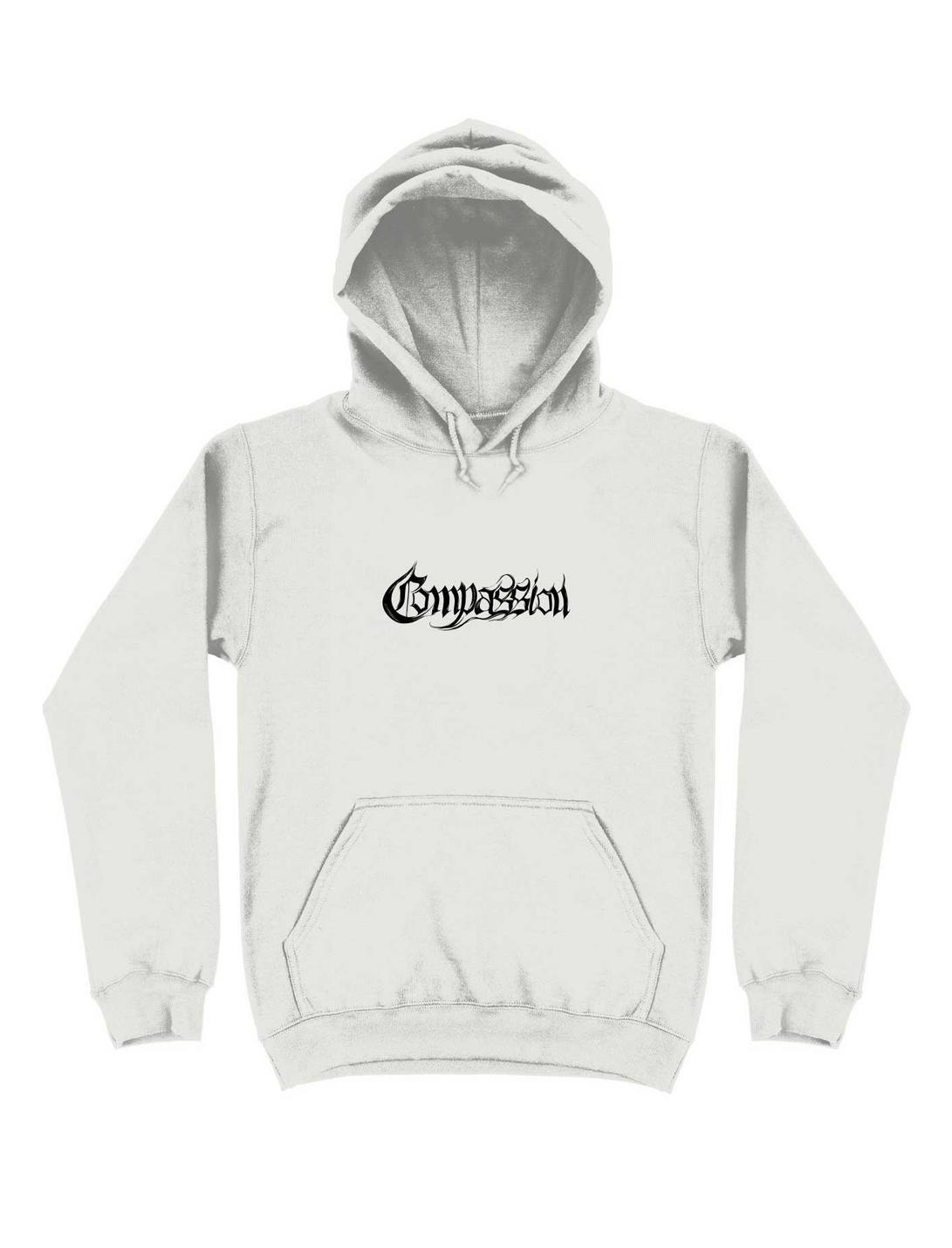 Black History Month Worst Creations Compassion Hoodie, WHITE, hi-res