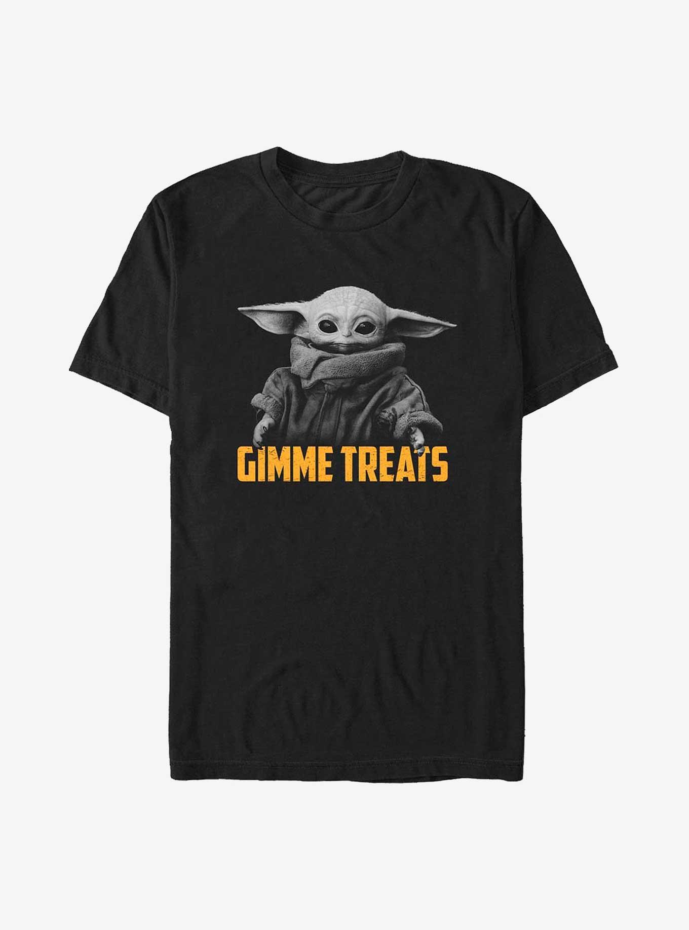 Star Wars The Mandalorian Grogu Gimmie Treats Big & Tall T-Shirt