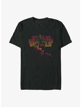 Star Wars Boba Fett Blast Off Logo Big & Tall T-Shirt, , hi-res