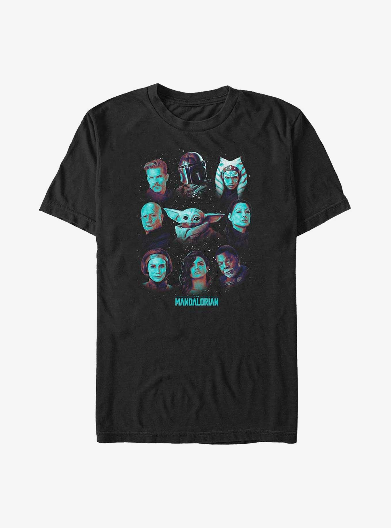 Star Wars The Mandalorian Grogu's Back Up Team Big & Tall T-Shirt, , hi-res