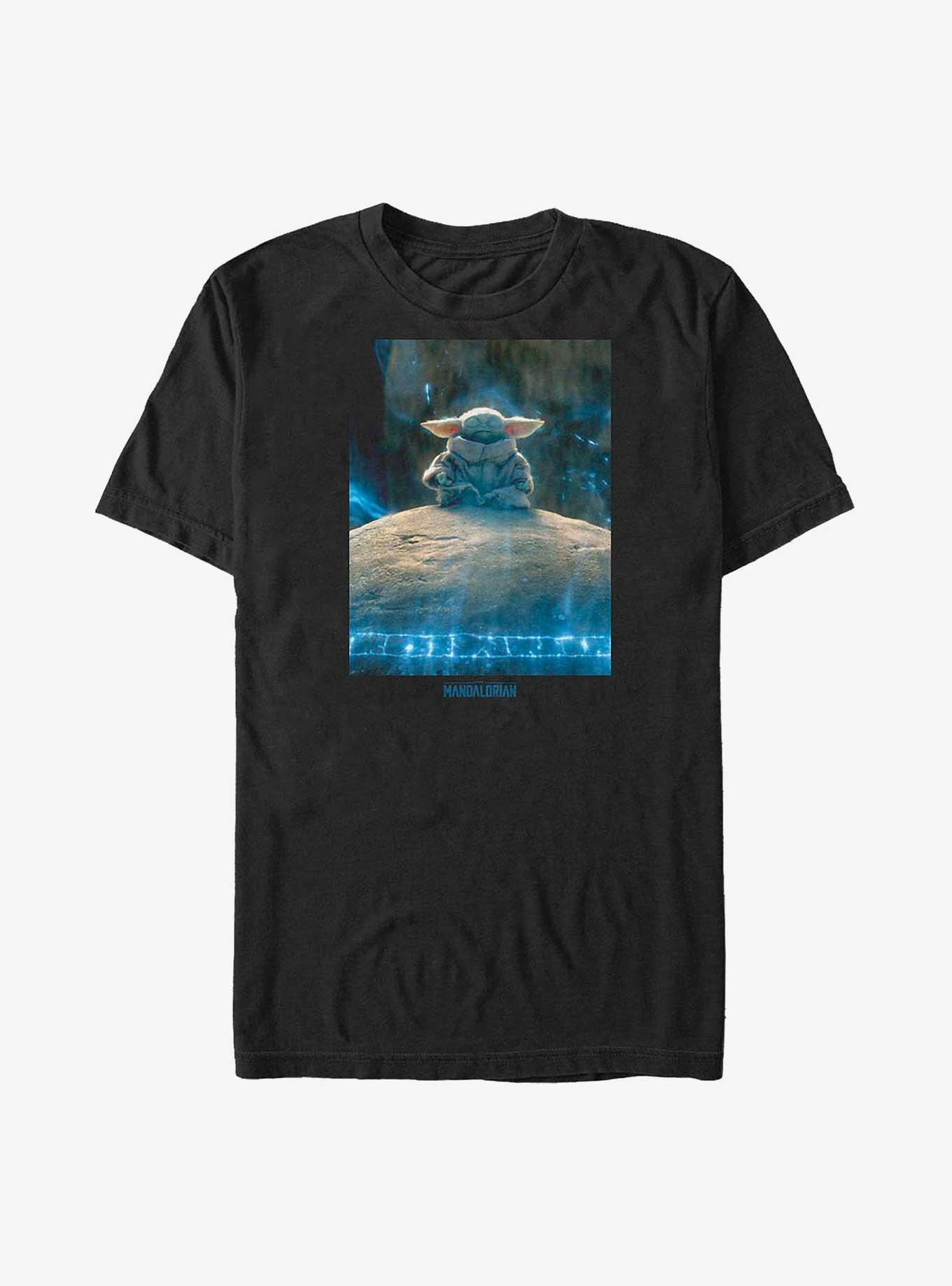 Star Wars The Mandalorian Grogu Meditation Poster Big & Tall T-Shirt, , hi-res