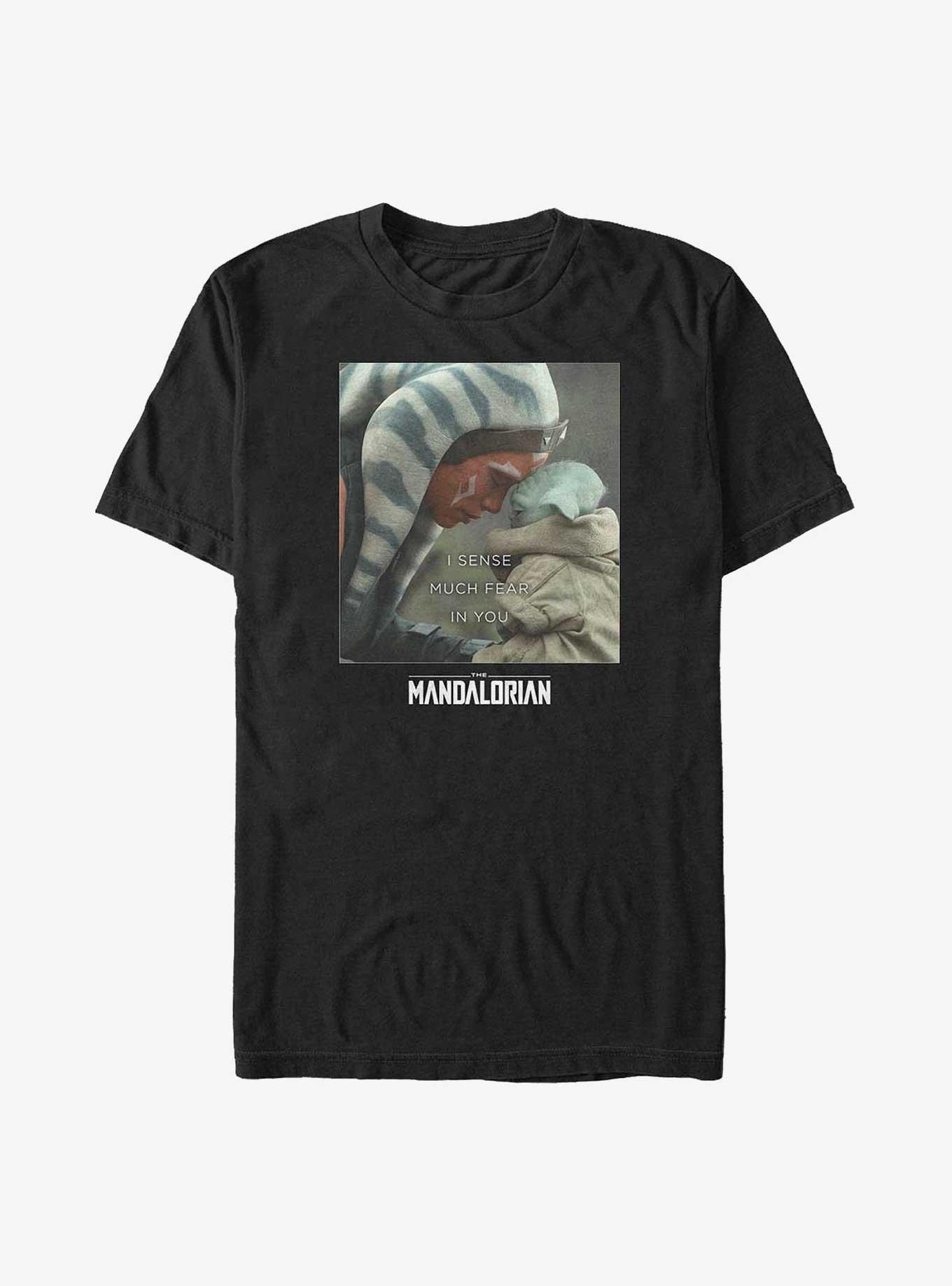 Star Wars The Mandalorian Ahsoka and Grogu I Sense Much Fear In You Big & Tall T-Shirt, , hi-res