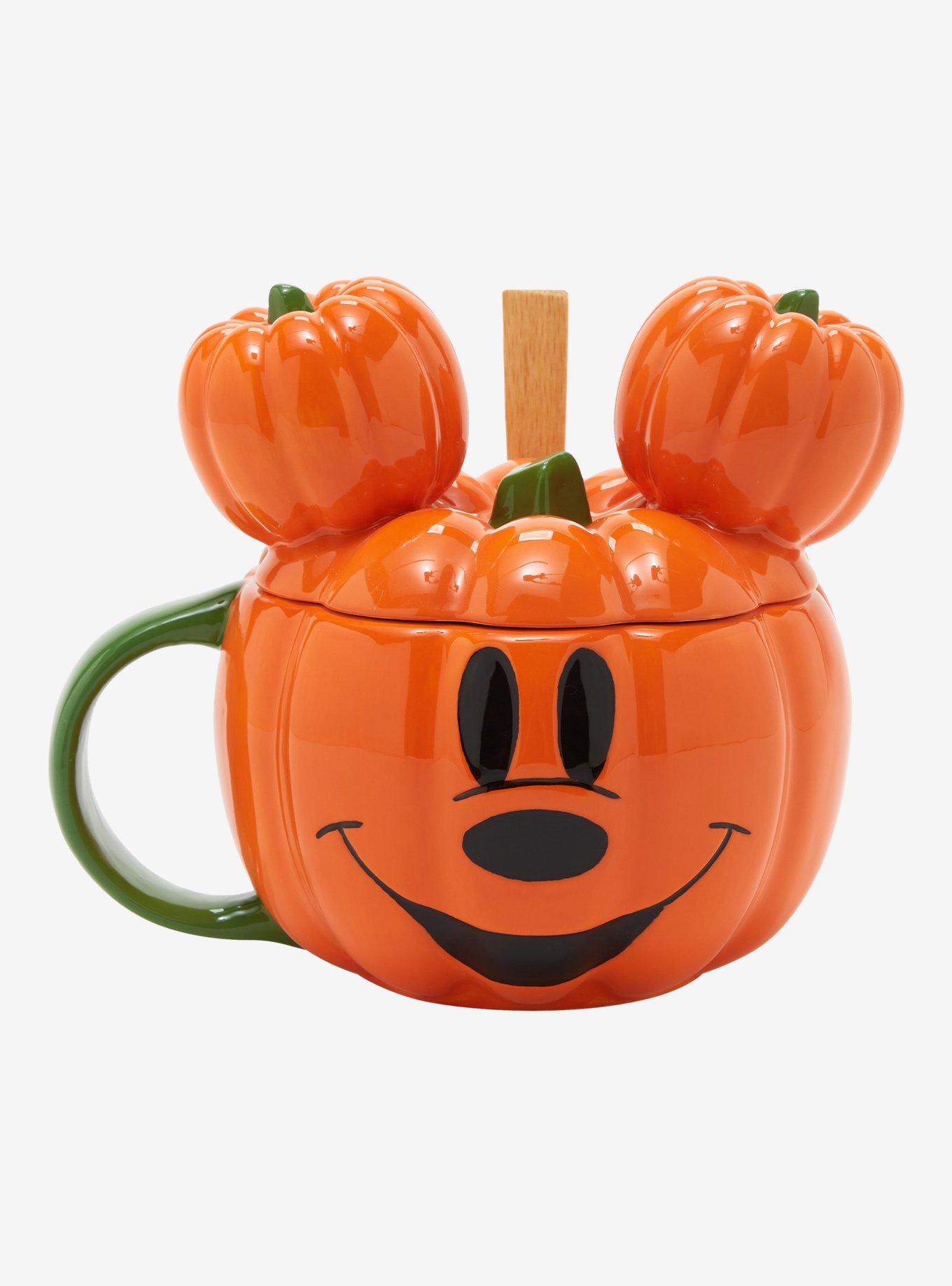 mickey mouse shaped pumpkin