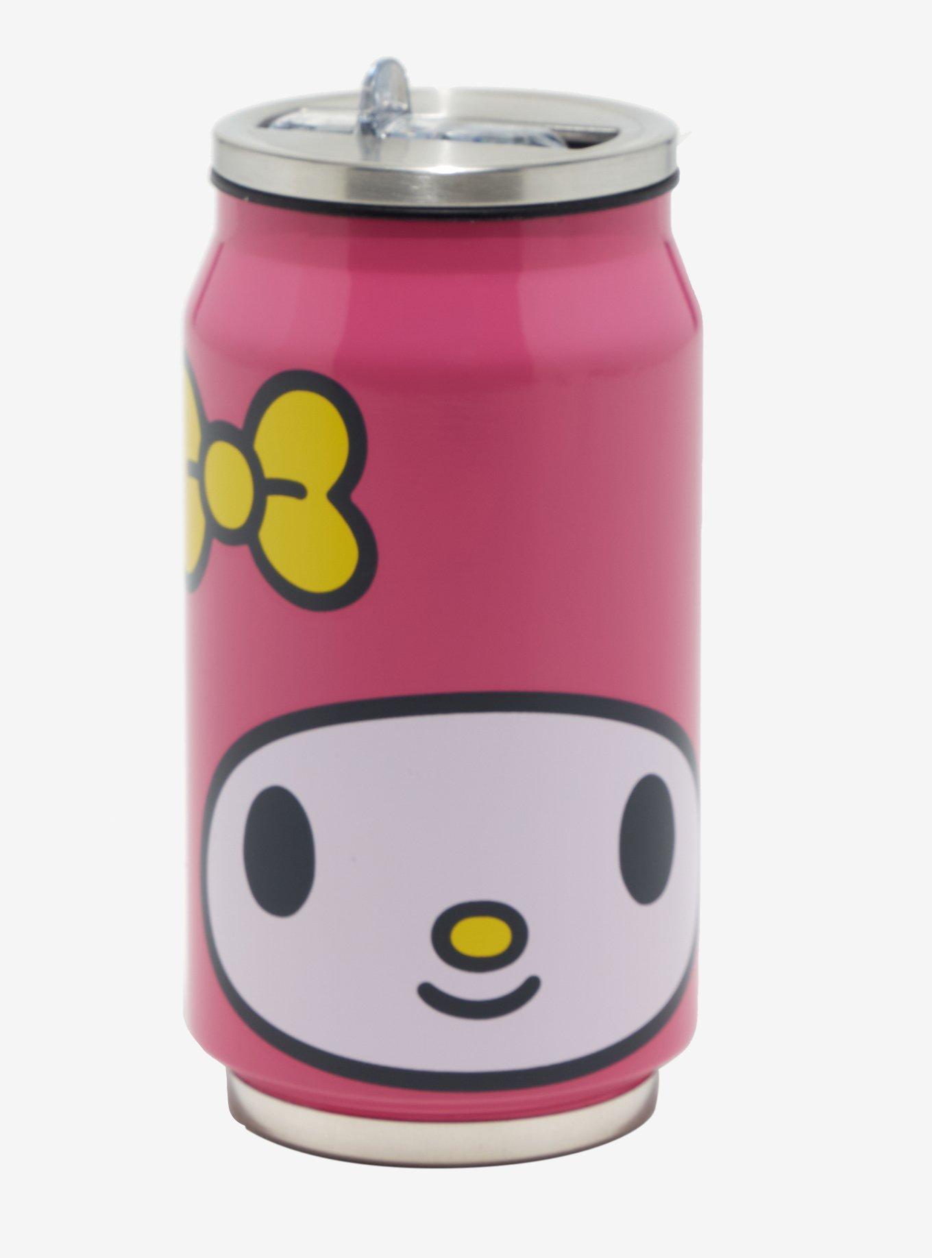 My Melody ディスペンサー 1000ml ピンク Japan Sanrio One-Touch Water Bottle with Strap - My Melody