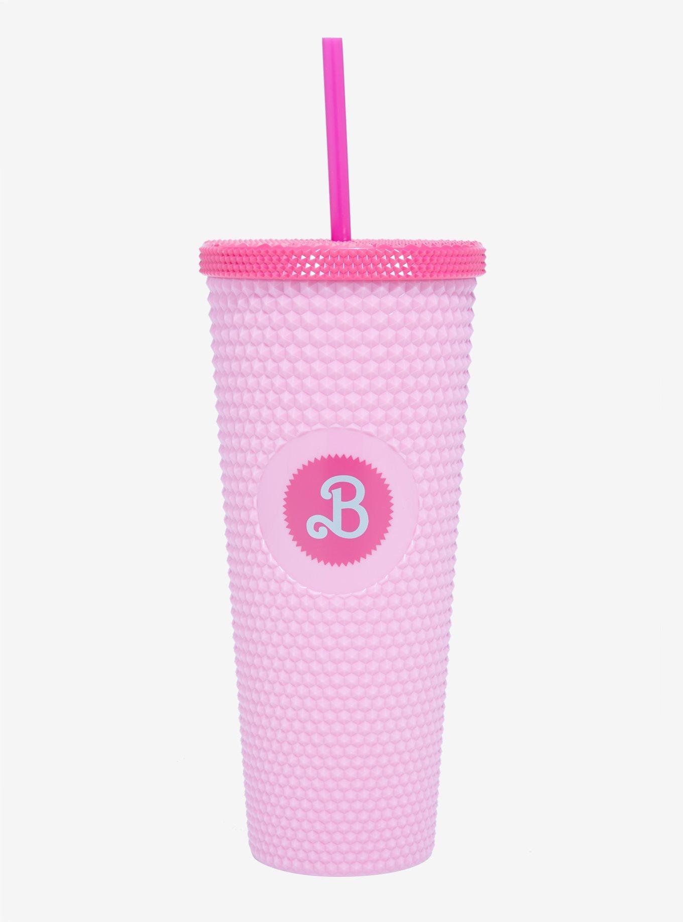 PREORDER Castle Inspired Rose Gold Studded Tumbler w/ Straw Topper