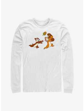 Disney Chip 'n' Dale Characters & Acorns Long-Sleeve T-Shirt, , hi-res