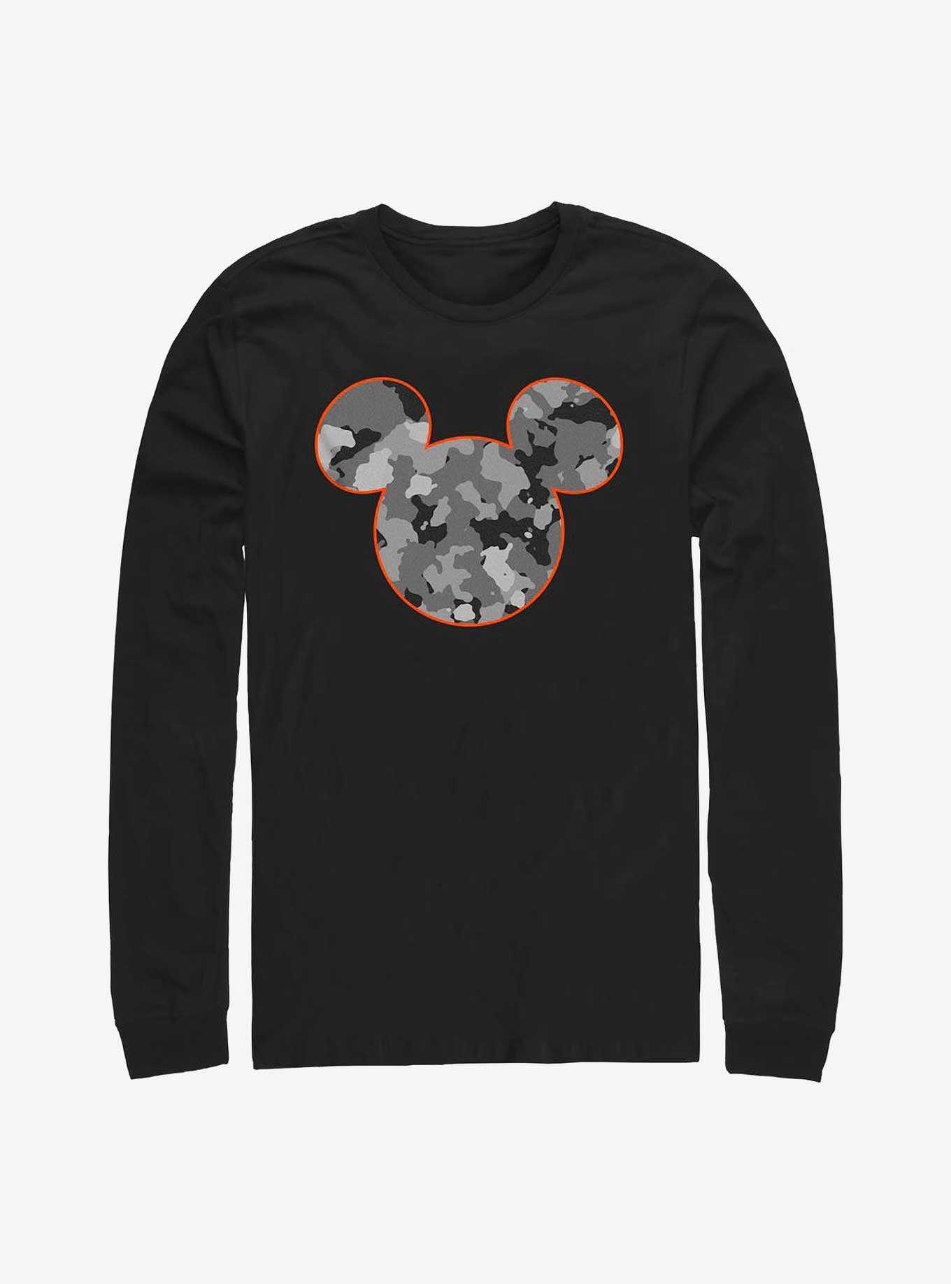 Disney Mickey Mouse Camo Ears Long-Sleeve T-Shirt, , hi-res