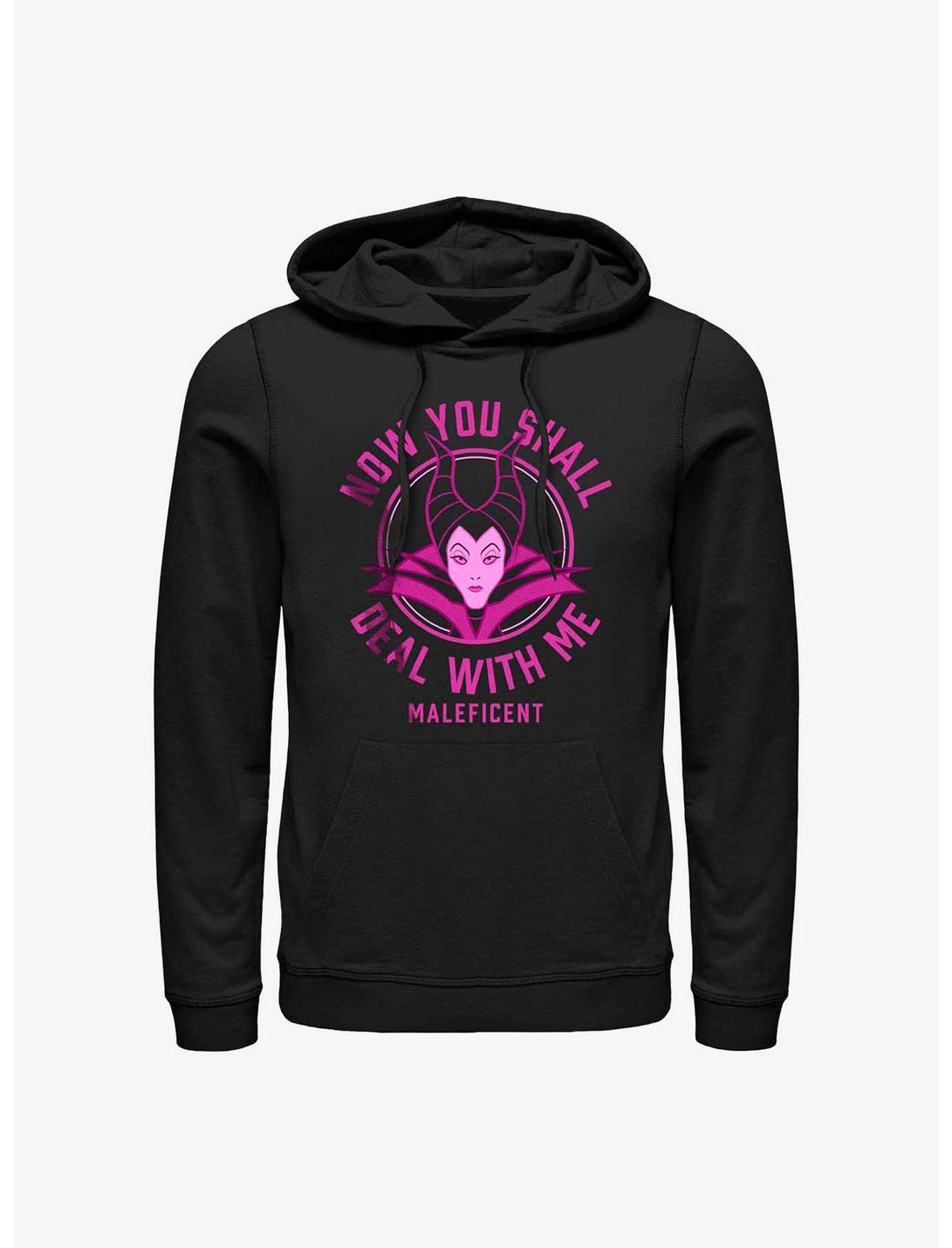 Disney Villains Now You Should Deal With Me Maleficent Hoodie, BLACK, hi-res