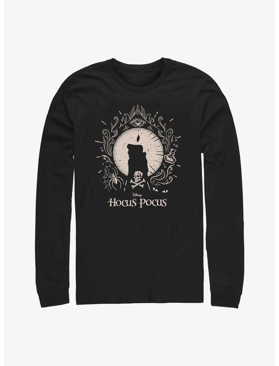 Disney Hocus Pocus Black Flame Long-Sleeve T-Shirt, BLACK, hi-res
