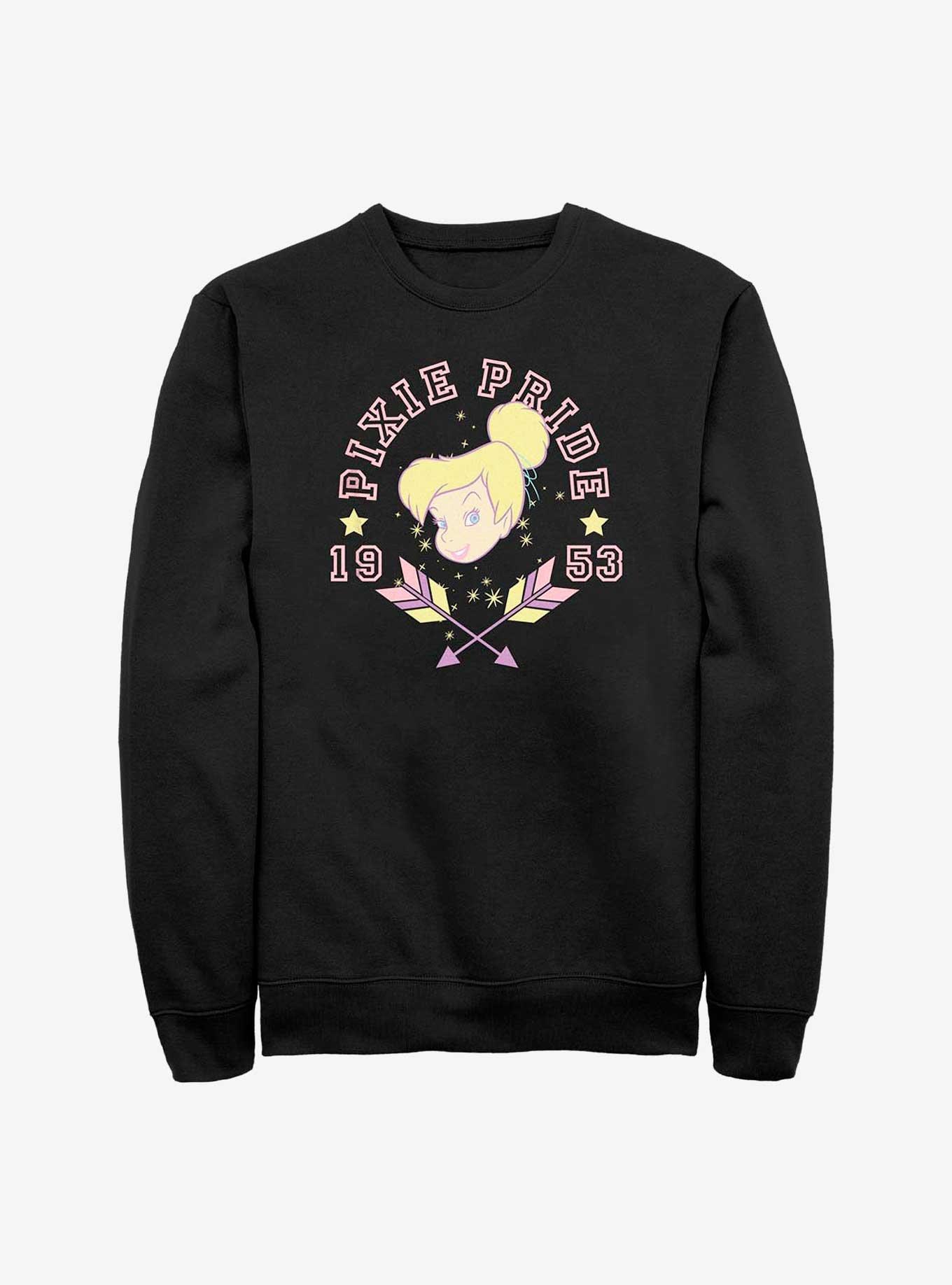 Disney Tinker Bell Pixie Pride 1953 Sweatshirt, BLACK, hi-res