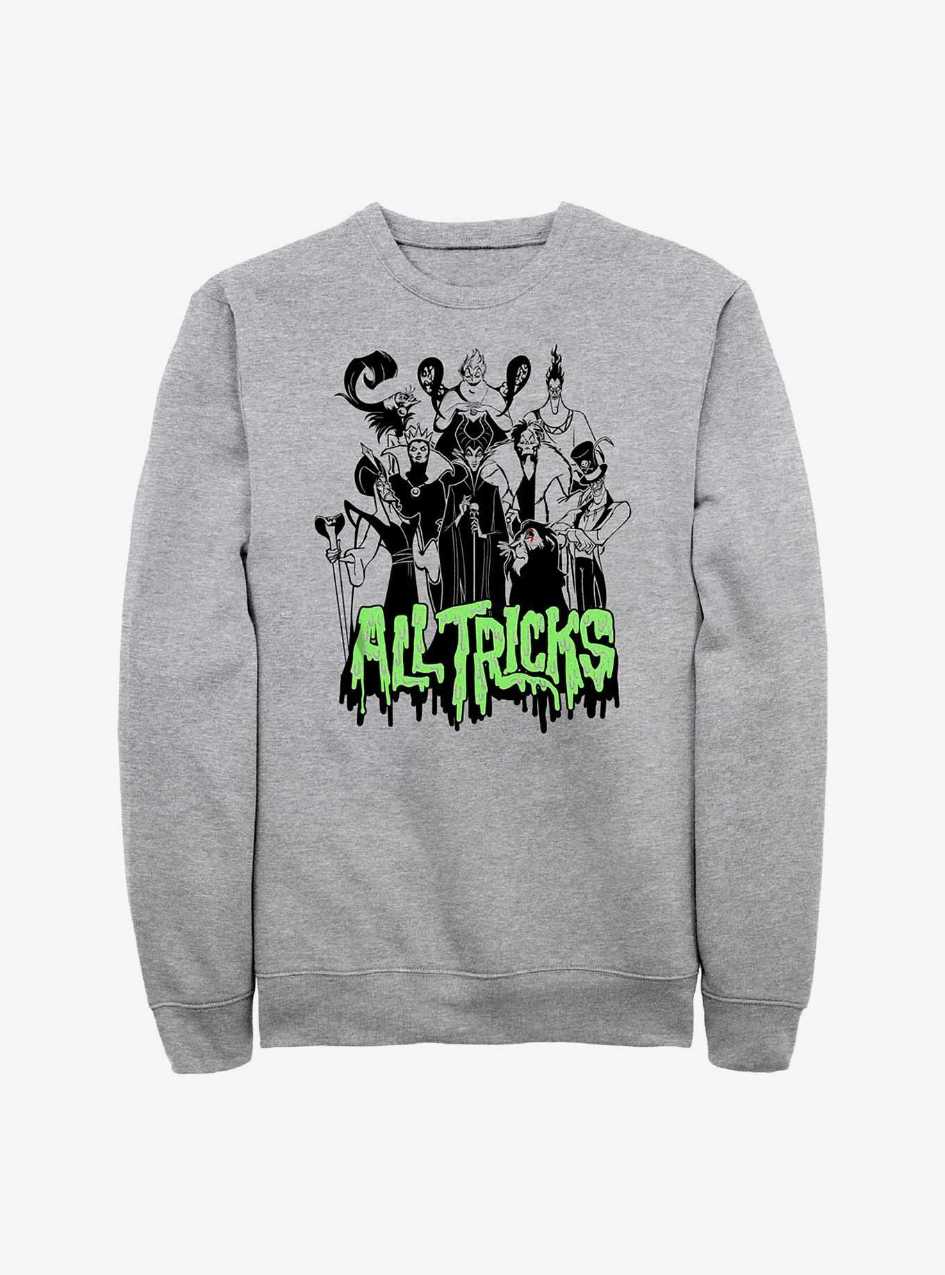 Disney Villains All Tricks Sweatshirt, , hi-res