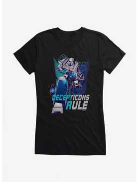Transformers Decepticons Rule Grid Girls T-Shirt, , hi-res
