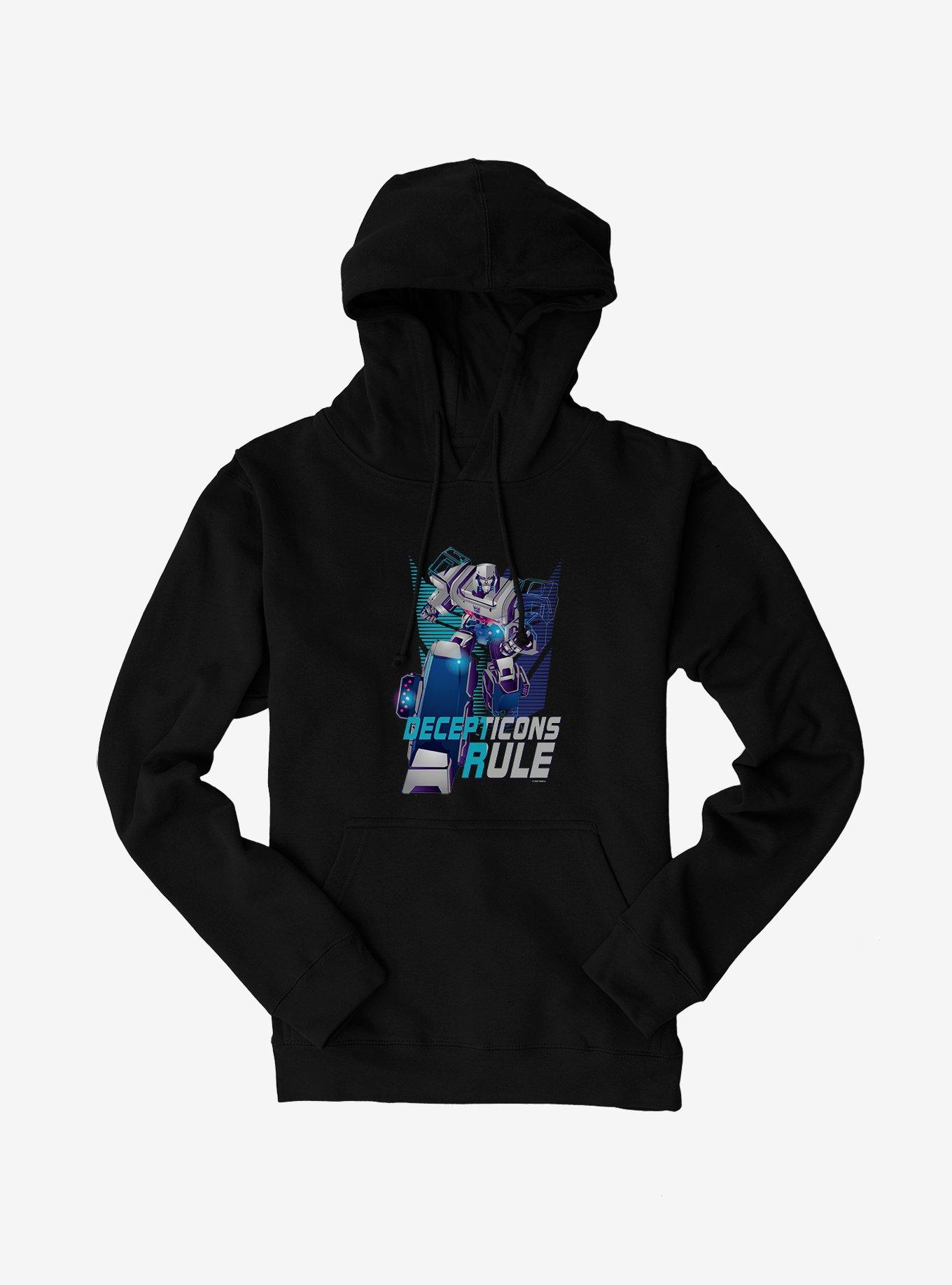 Transformers Decepticons Rule Grid Hoodie