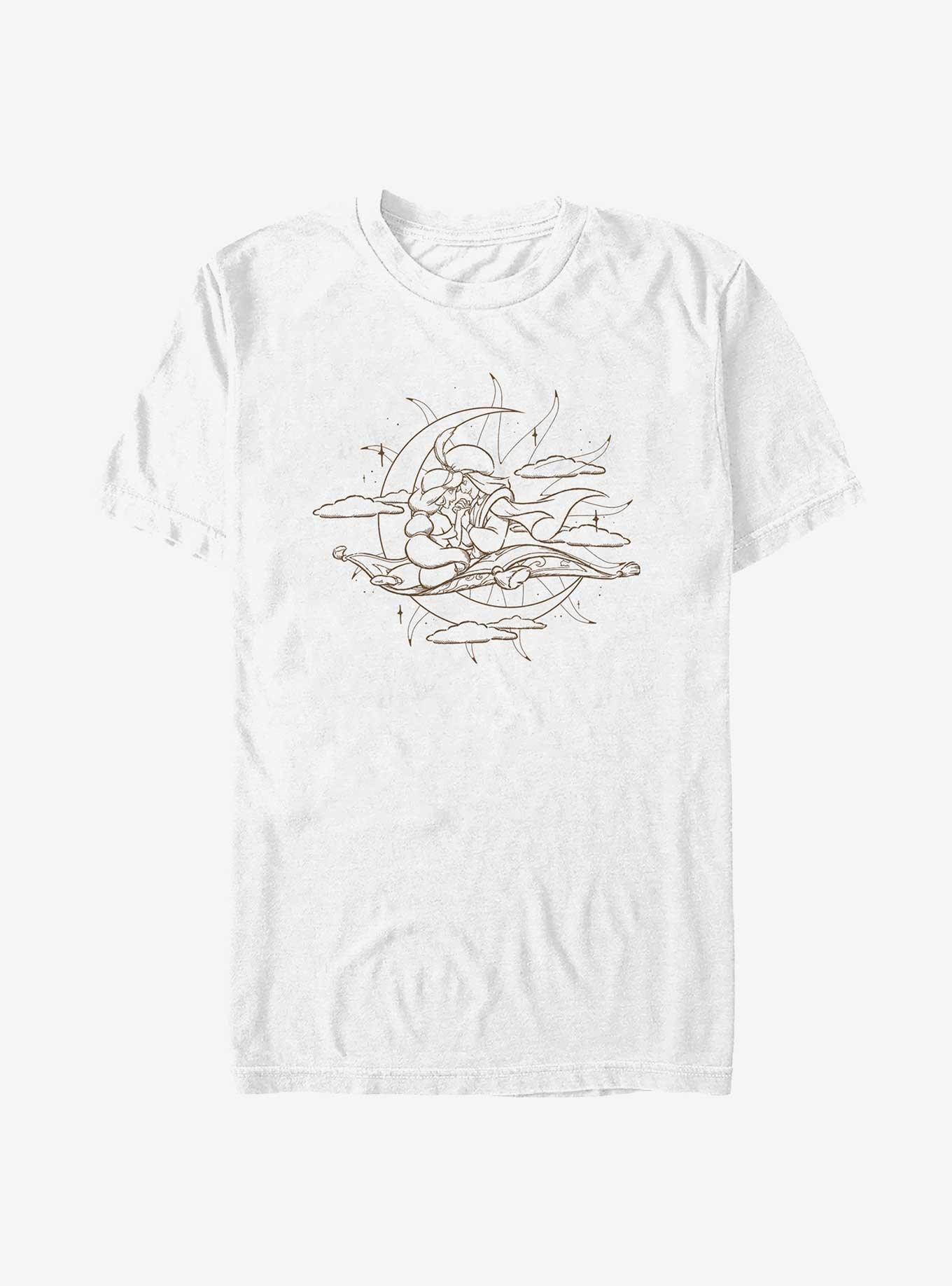 Disney Aladdin Moon Magic Carpet T-Shirt, WHITE, hi-res