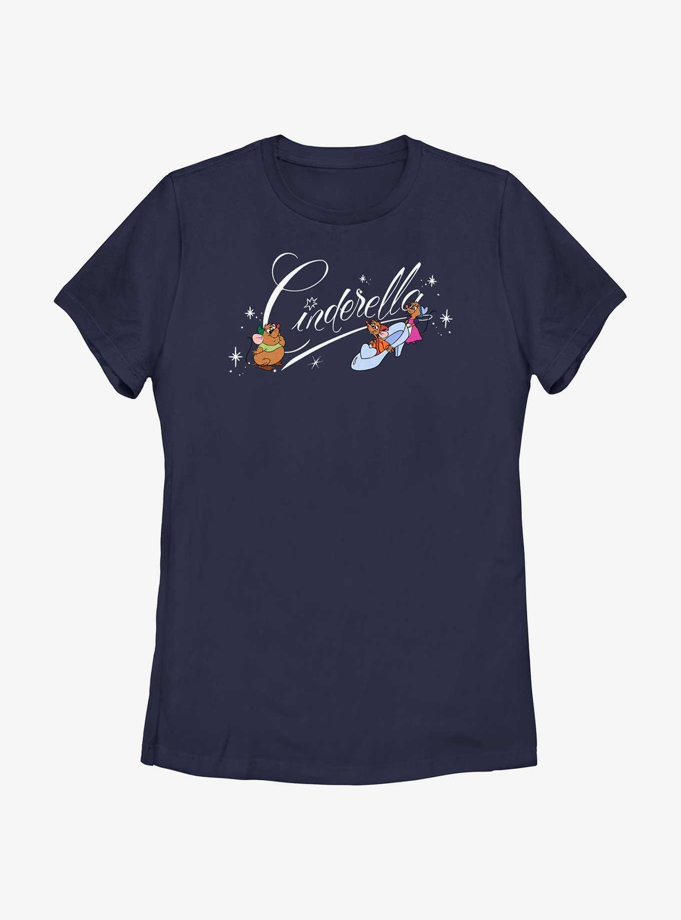 Disney Cinderella Mice Logo Womens T-Shirt, , hi-res