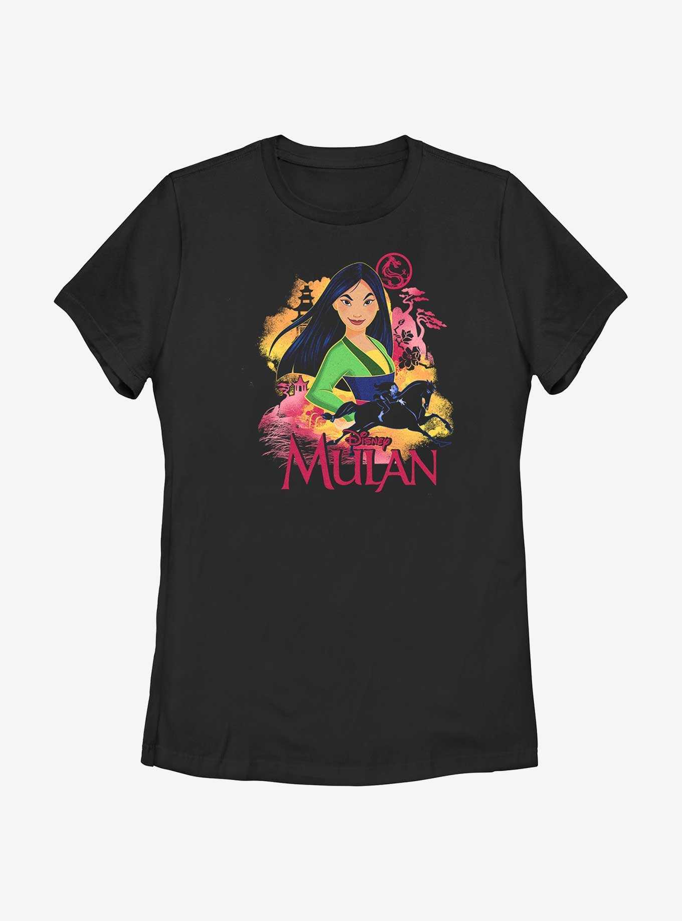 Disney Mulan Scene Portrait Womens T-Shirt, , hi-res