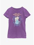 Disney Pinocchio The Blue Fairy Wish Upon A Star Youth Girls T-Shirt, PURPLE BERRY, hi-res