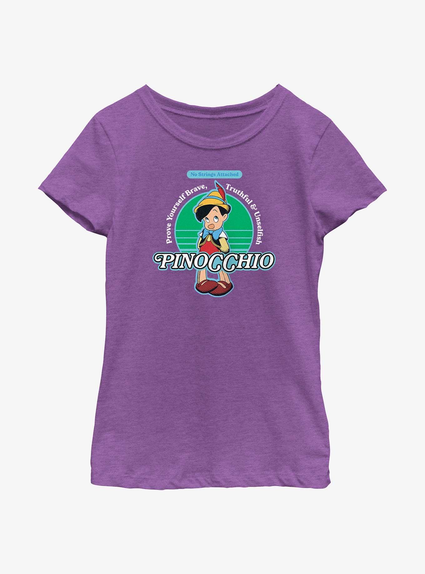 Disney Pinocchio No Strings Attached Youth Girls T-Shirt, , hi-res
