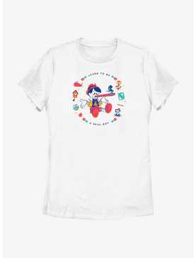 Disney Pinocchio Learn To Be A Real Boy Womens T-Shirt, , hi-res