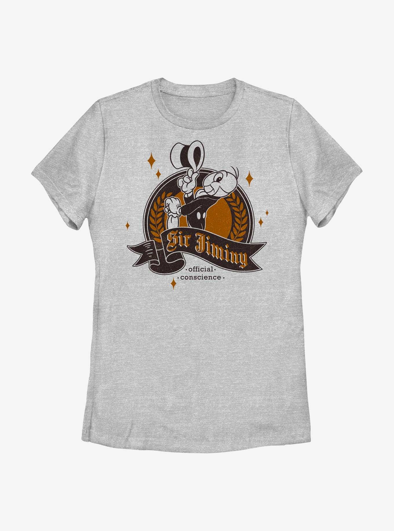 Disney Pinocchio Sir Jiminy Cricket Conscience Womens T-Shirt, , hi-res