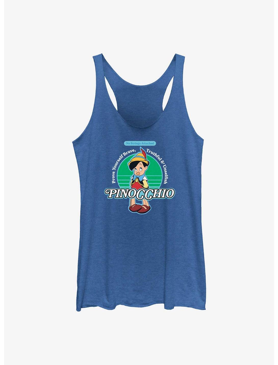 Disney Pinocchio No Strings Attached Womens Tank Top, ROY HTR, hi-res