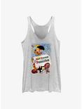 Disney Pinocchio Watercolor Cover Womens Tank Top, WHITE HTR, hi-res