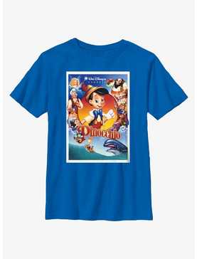 Disney Pinocchio Classic Movie Poster Youth T-Shirt, , hi-res