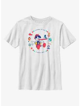 Disney Pinocchio Learn To Be A Real Boy Youth T-Shirt, , hi-res