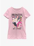 Disney Princesses Princess At Heart Youth Girls T-Shirt, PINK, hi-res