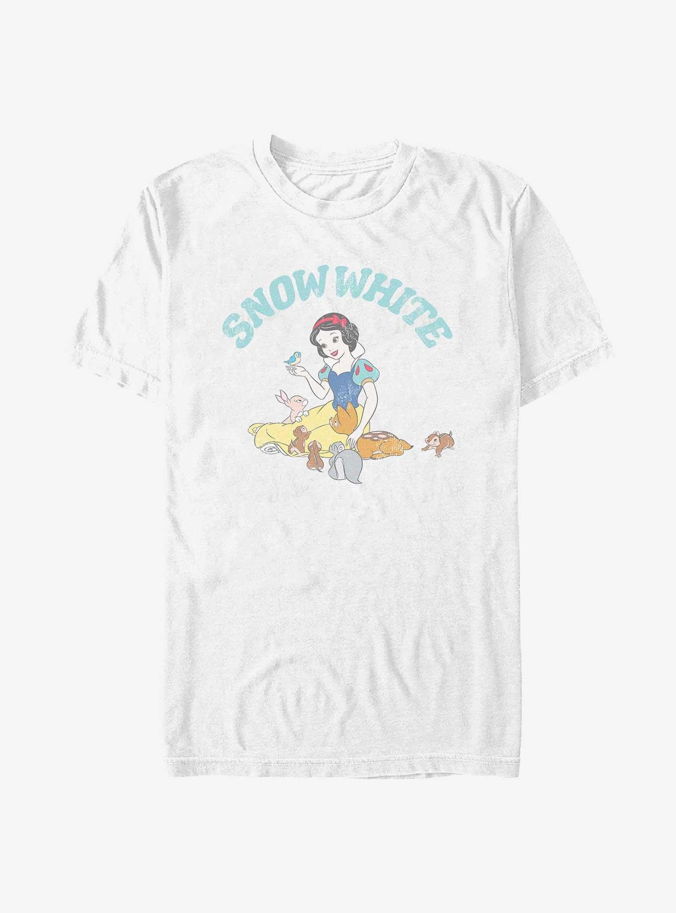 Disney Snow White And The Seven Dwarfs Snow White And Woodland Animals T-Shirt, , hi-res