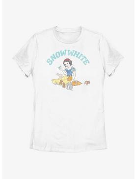 Disney Snow White And The Seven Dwarfs Snow White And Woodland Animals Womens T-Shirt, , hi-res